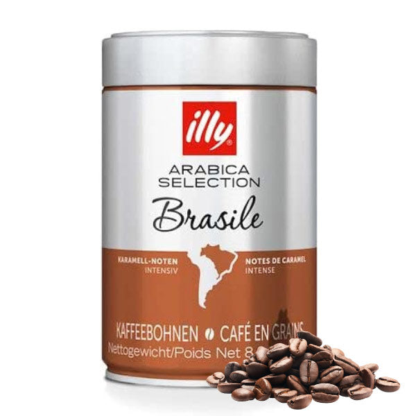 illy Arabica Selection Brasile - Whole Beans - 250g Can