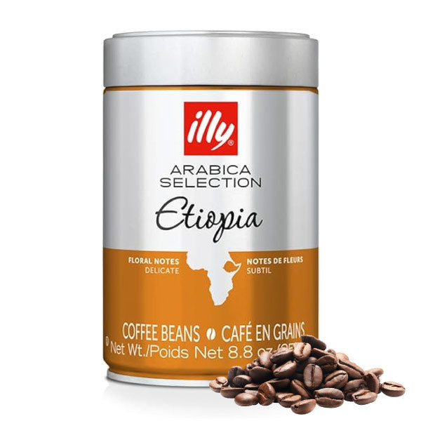 illy Arabica Selection Etiopia - Whole Beans - 250g Can