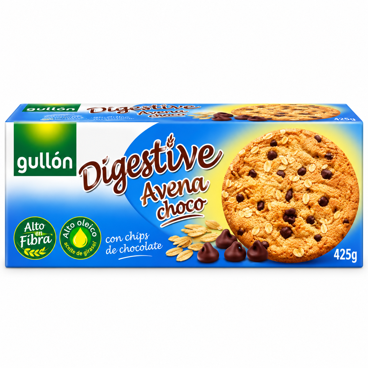 Gullón Digestive Oat Chocolate Chip Biscuits 425g