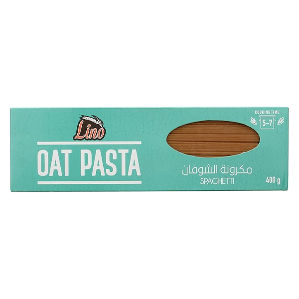Lino Oat Pasta Spaghetti - 400g | Healthy High-Fiber Pasta Made from Oats