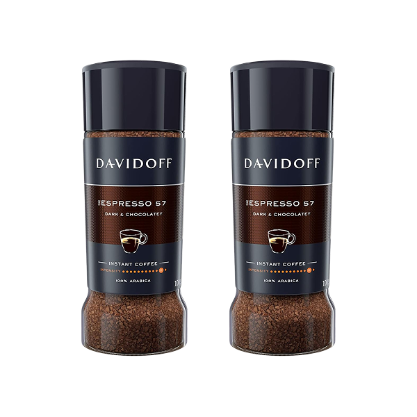 2 Davidoff ESPRESSO 57 - Instant Coffee - 100g