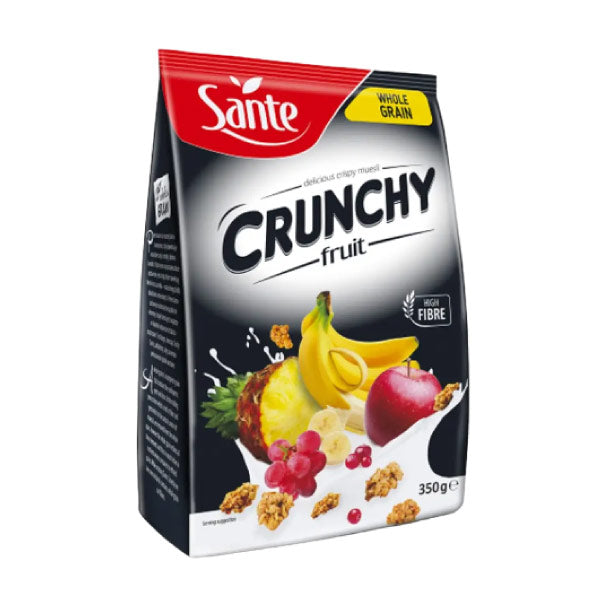 Sante Crunchy Fruit, Crispy Muesli - 350 gm