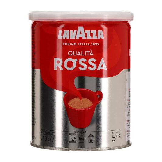 Lavazza Qualità Rossa - Ground Coffee - 250gm - Can