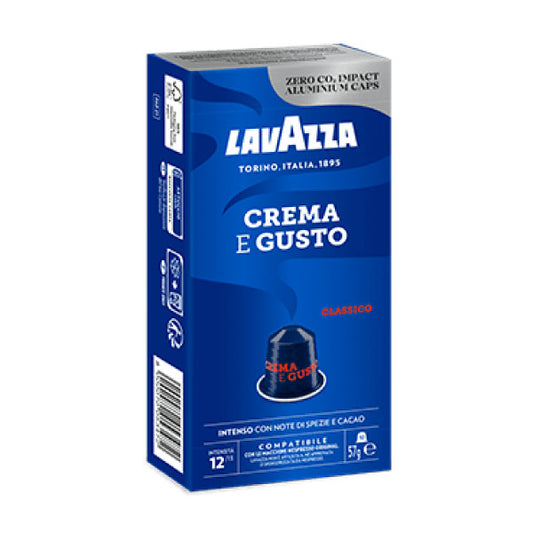 Lavazza Crema E Gusto Classico - 10 Capsules - Nespresso Compatible