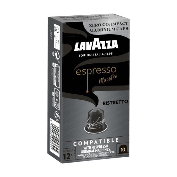 Lavazza Espresso Maestro Ristretto - 10 Capsules - Nespresso Compatible