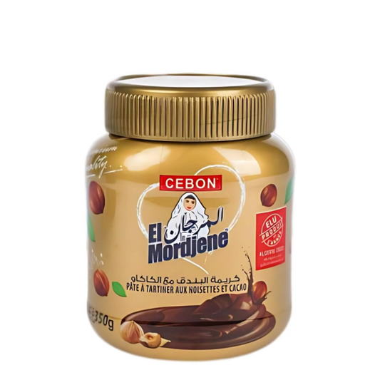 El Mordjene "El Morgan" Hazelnut Cream with CACAO - 350g