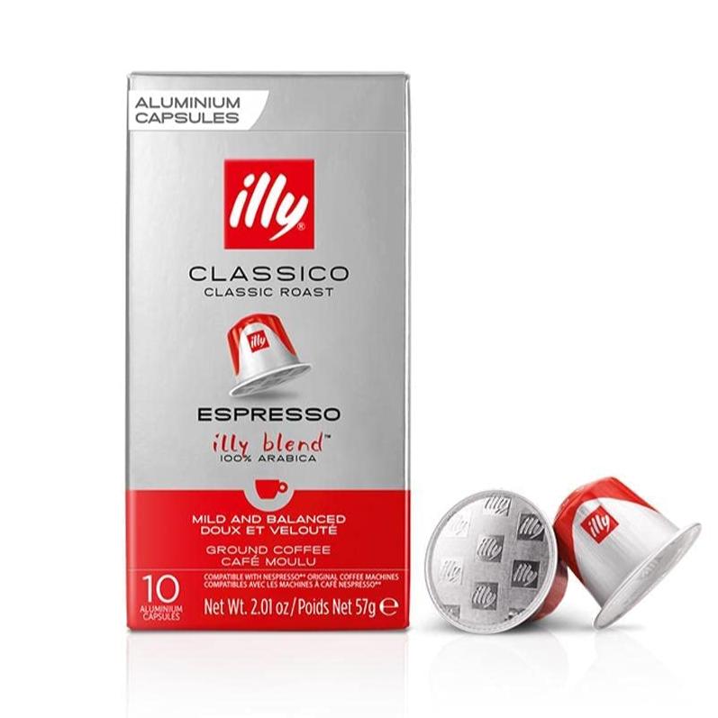 illy Classico Espresso (Classic Roast) - 10 Capsules - Nespresso Compatible