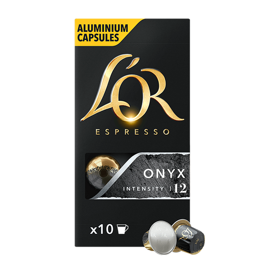 L'OR Espresso Onyx - 10 Capsules - Nespresso Compatible