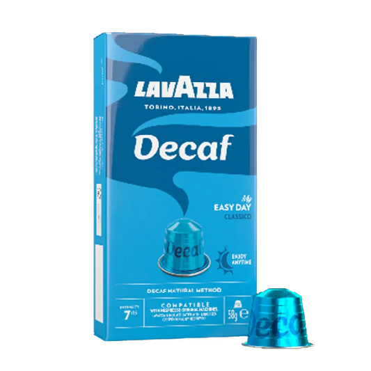 Lavazza DECAF Classico - 10 Capsules - Nespresso Compatible