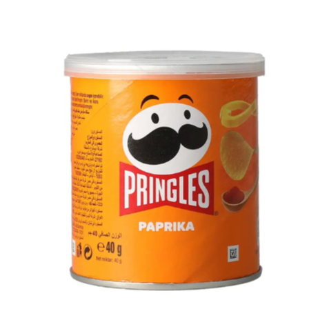 PRINGLES Potato Crisps - "Paprika" - 40g