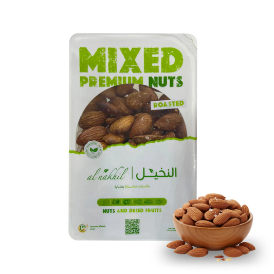 لوز محمص لامع 125جم