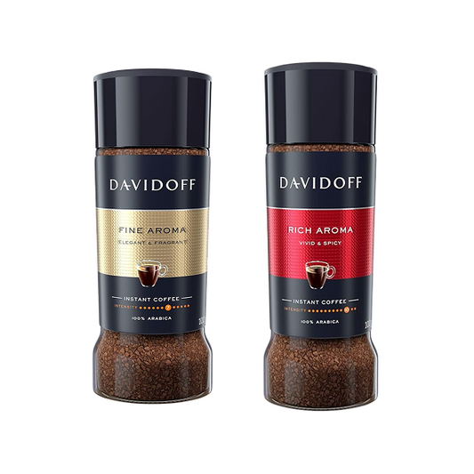 2 Davidoff FINE AROMA & RICH AROMA - Instant Coffee - 100g