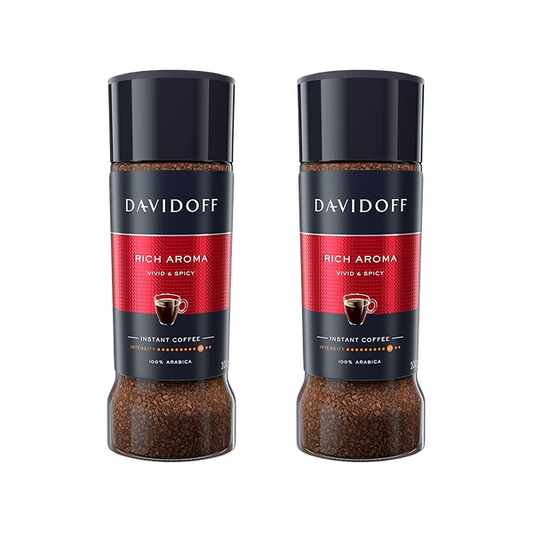 2 Davidoff RICH AROMA - Instant Coffee - 100g