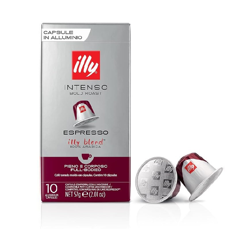 illy Intenso Espresso (Bold Roast) - 10 Capsules - Nespresso Compatible